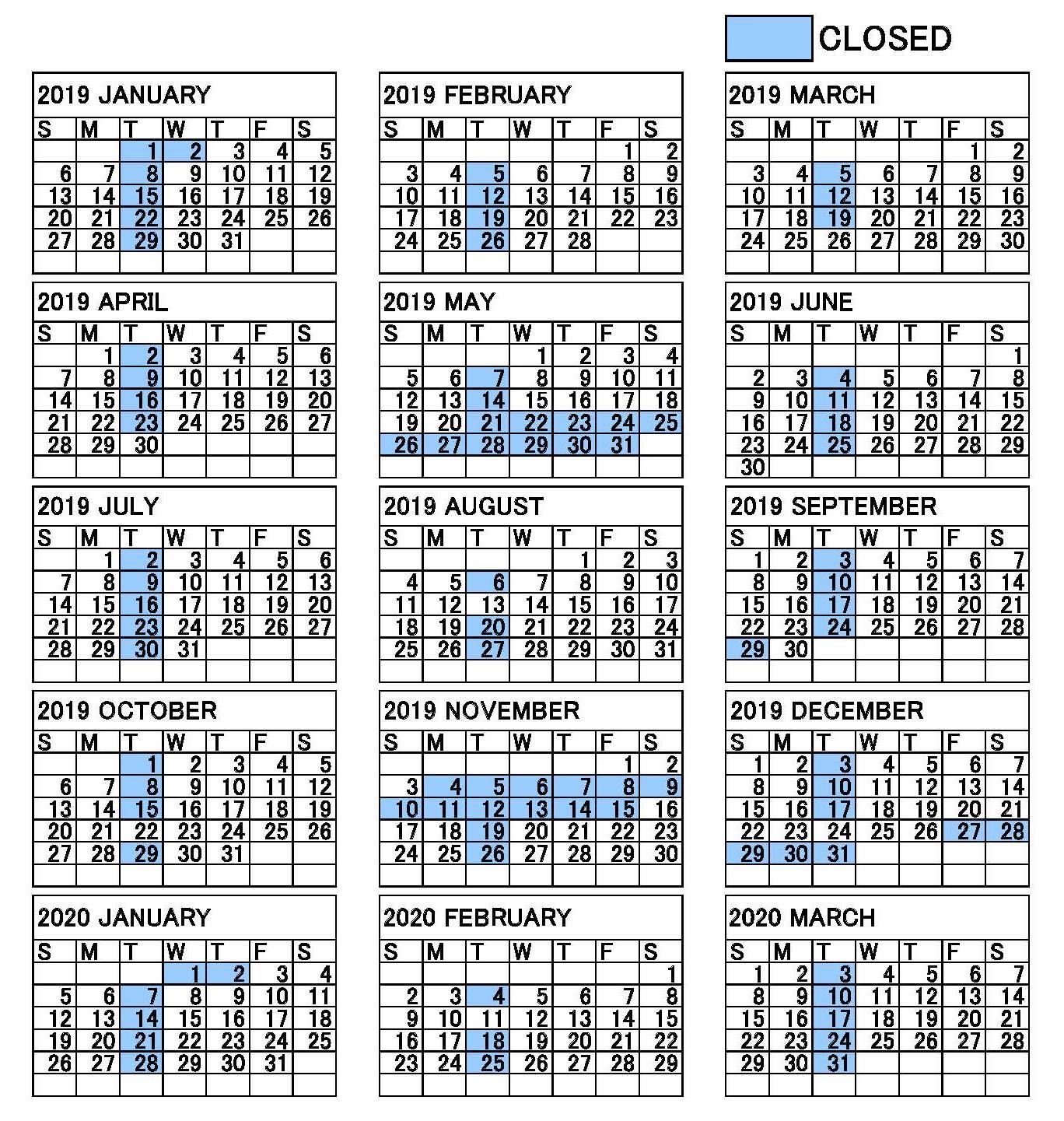 April 2021 holiday 29 Public Holidays