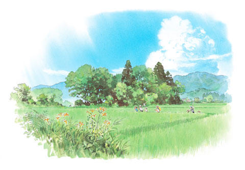 ギャラリー展示 男鹿和雄 秋田 遊びの風景 展 三鷹の森ジブリ美術館