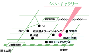 シネ・ギャラリー地図