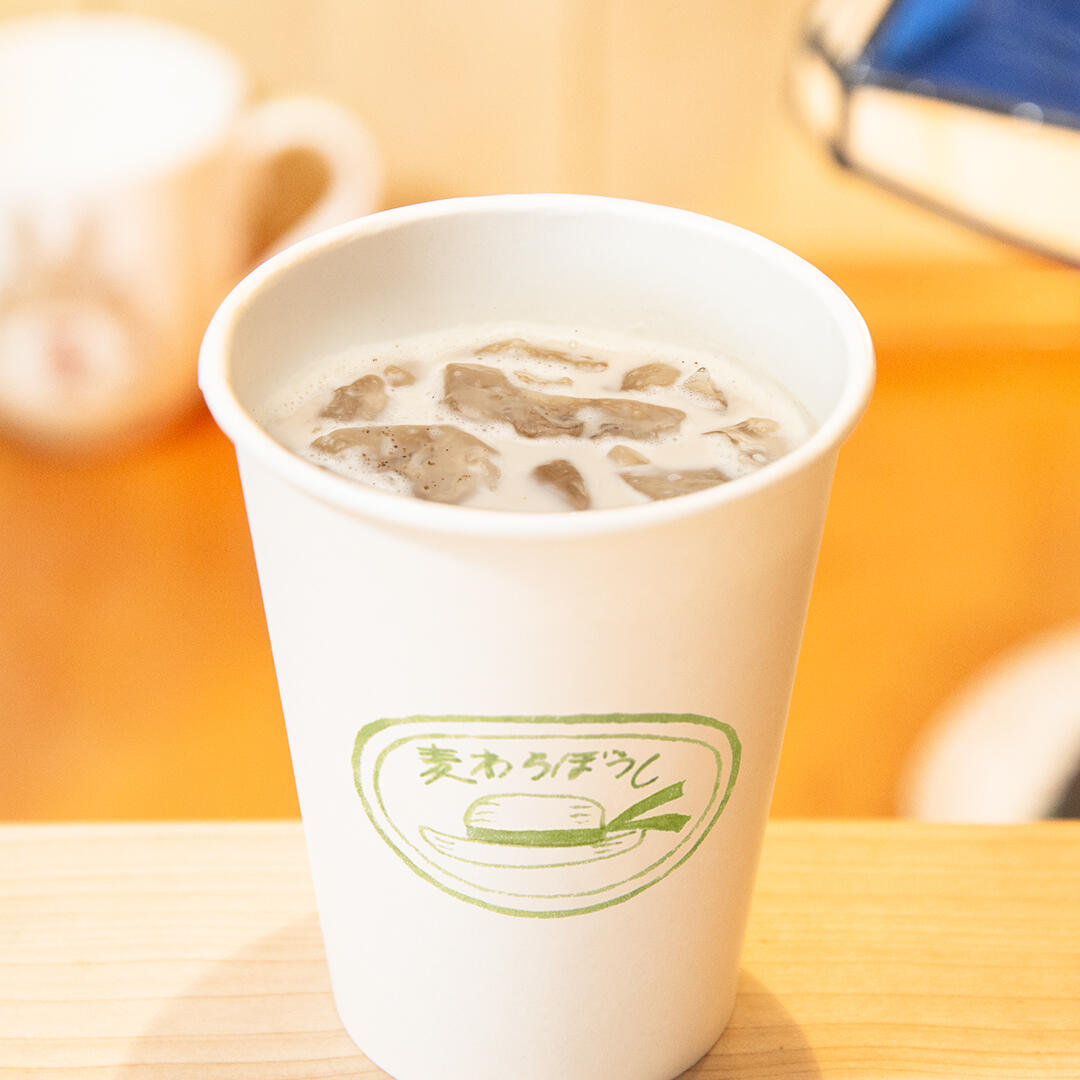 麦こがしのラテ(冷)