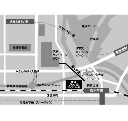 横浜ブルク13地図